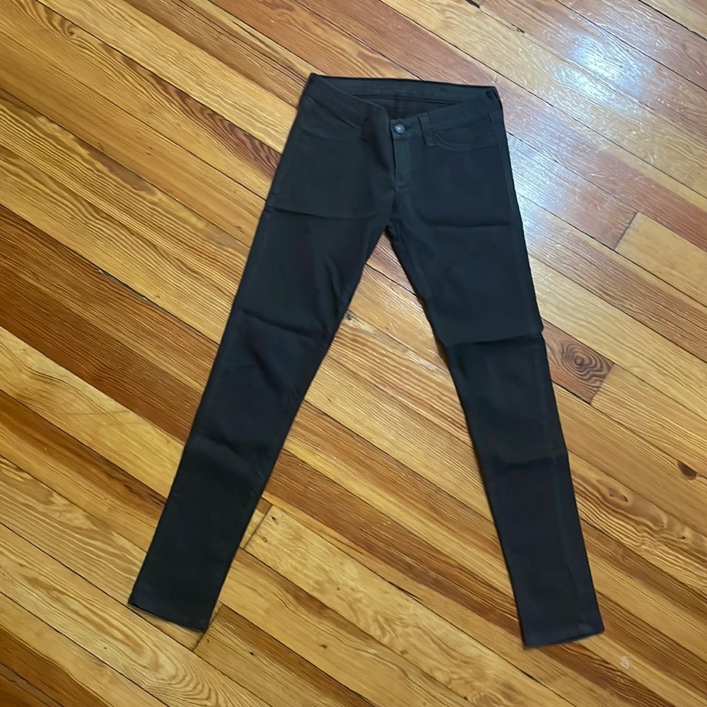 Flying monkey skinny low rise black jeans - stretch and soft!